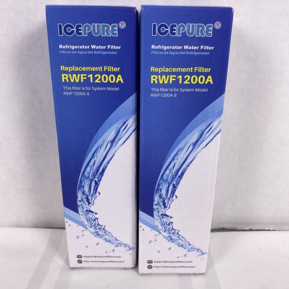 ICEPURE RWF1200A (2 Pack)‎ Refrigerator Water Filter  (2 Pack)